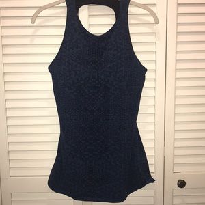Lucy Athletic tank top with support bra built in.